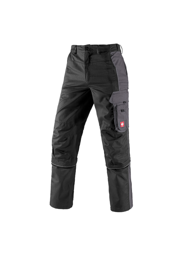 Pracovné nohavice: Nohavice do pása e.s.active Zip-Off + čierna/antracitová 2