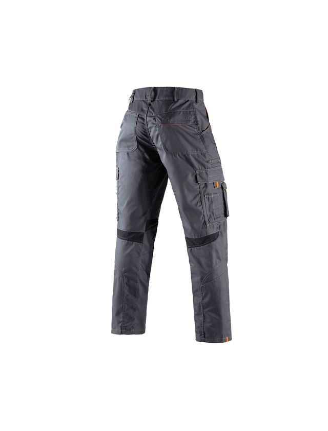 Pracovné nohavice: Nohavice do pása e.s.akzent + antracitová/oranžová 3