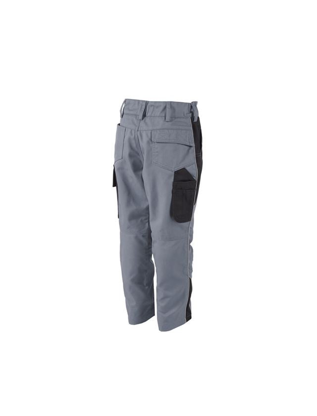 Nohavice: Detské nohavice do pása e.s.active + sivá/čierna 1