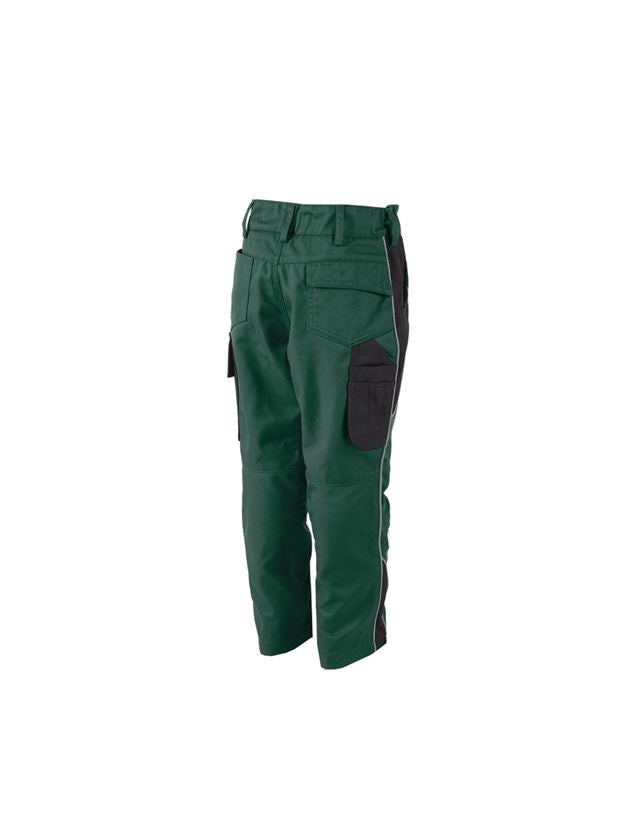 Nohavice: Detské nohavice do pása e.s.active + zelená/čierna 1