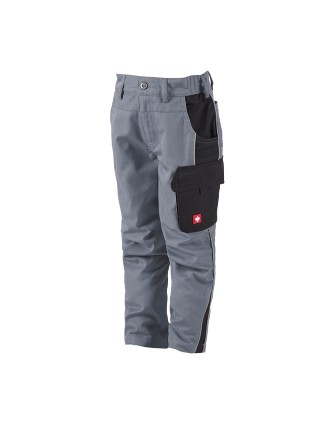 Nohavice: Detské nohavice do pása e.s.active + sivá/čierna