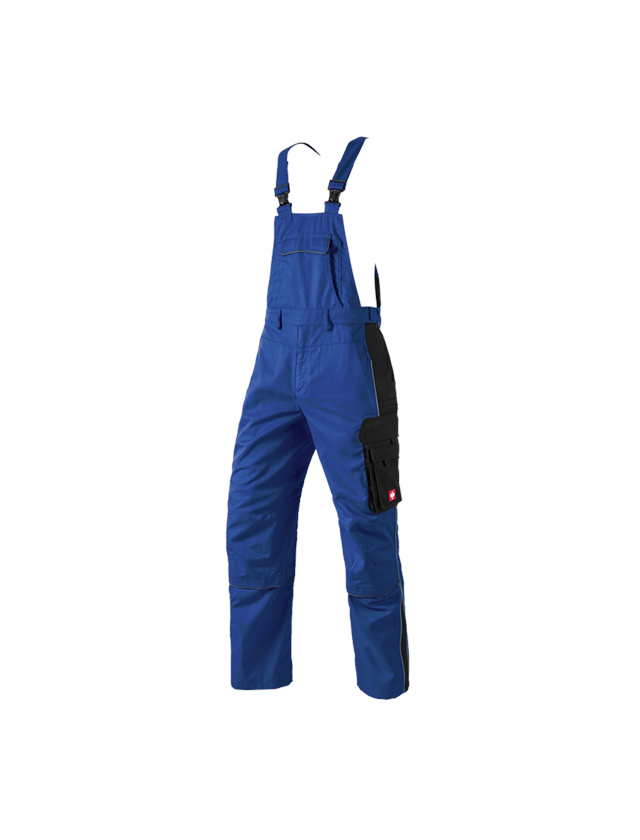 Pracovné nohavice: Nohavice s náprsenkou e.s.active + nevadzovo modrá/čierna 2
