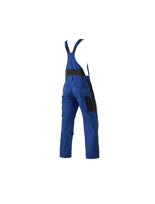 Pracovné nohavice: Nohavice s náprsenkou e.s.active + nevadzovo modrá/čierna 3
