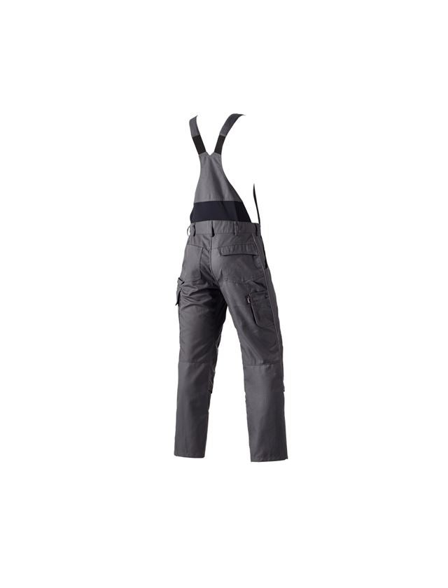 Pracovné nohavice: Nohavice s náprsenkou e.s.prestige + sivá 3