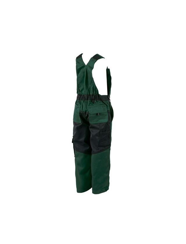 Témy: Detské nohavice s náprsenkou e.s.image + zelená/čierna 3