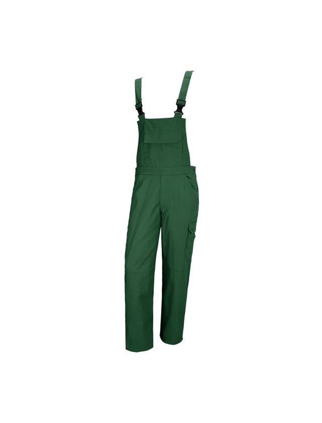 Pracovné nohavice: Nohavice s náprsenkou STONEKIT Aalborg + zelená