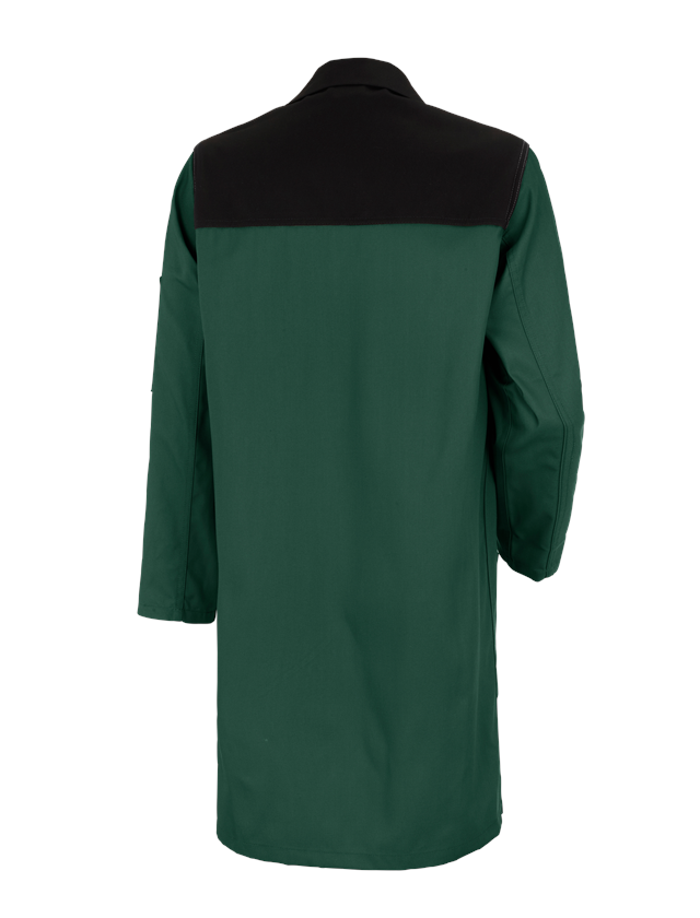 Pracovné plášte: Pracovný kabát STONEKIT Odense + zelená/čierna 1
