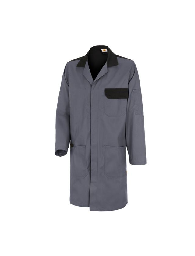 Pracovné plášte: Pracovný kabát STONEKIT Odense + sivá/čierna