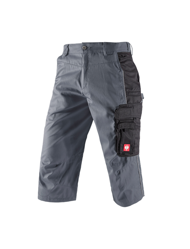 Pracovné nohavice: Pirátske nohavice e.s.active + sivá/čierna 2