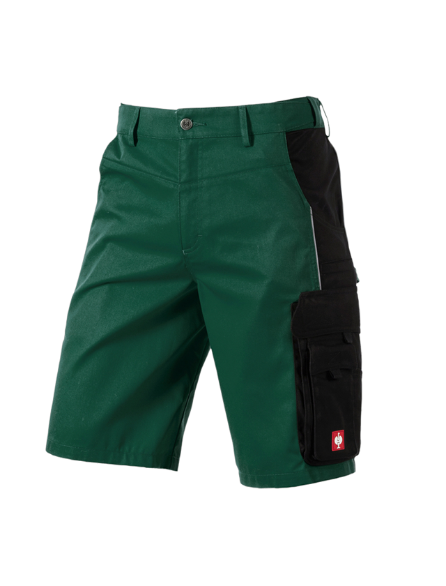 Pracovné nohavice: Šortky e.s.active + zelená/čierna 2