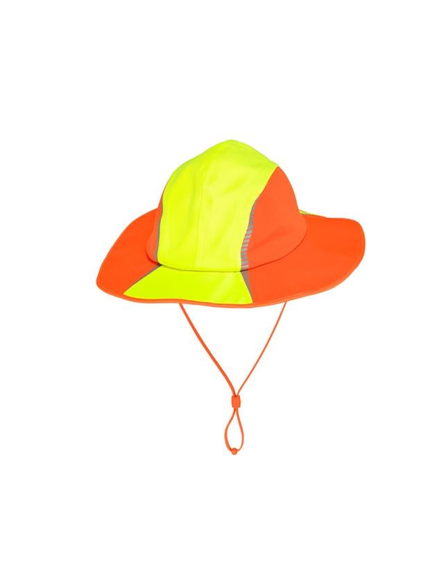 Doplnky: Nepremokavá funkčná čiapka e.s.motion 2020 + výstražná žltá/výstražná oranžová