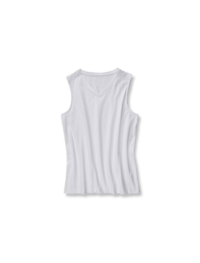 Spodná bielizeň | Termo oblečenie: Atletické tričko e.s. cotton stretch + biela