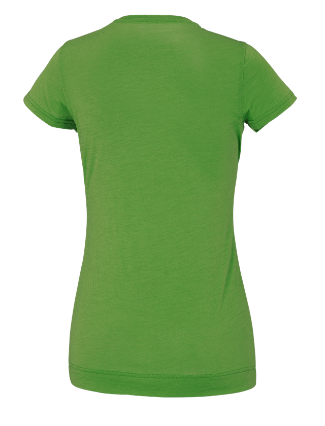 Tričká, pulóvre a košele: Tričko e.s. merino light, dámske + morská zelená 1