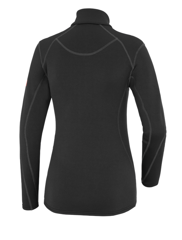 Funkčné spodné prádlo: e.s. Funkčný sveter thermo stretch, x-warm, dámske + čierna 1