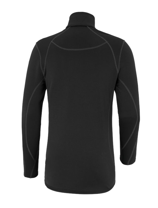 Spodná bielizeň | Termo oblečenie: Funkčný sveter e.s. termo stretch – x-warm + čierna 3