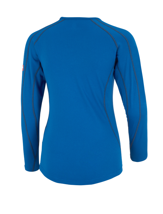 Funkčné spodné prádlo: e.s. Funk. tričko dlhým rukávom clima pro–warm,d + enciánová modrá 1