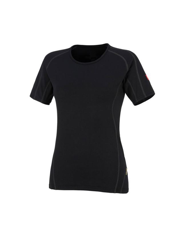 Funkčné spodné prádlo: Funkčné tričko e.s. clima-pro-warm, dámske + čierna 2