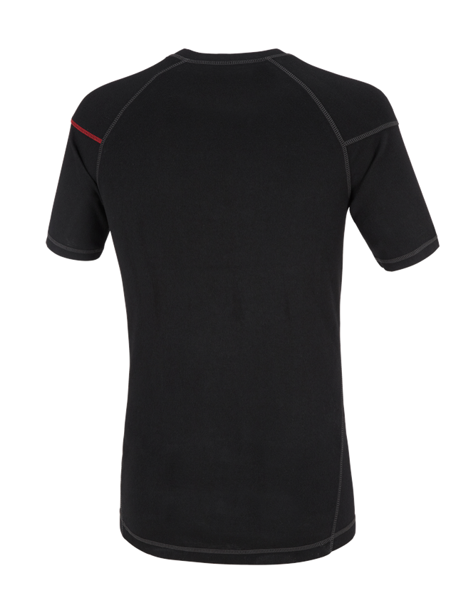 Spodná bielizeň | Termo oblečenie: e.s. Funkčné tričko basis-warm + čierna 3