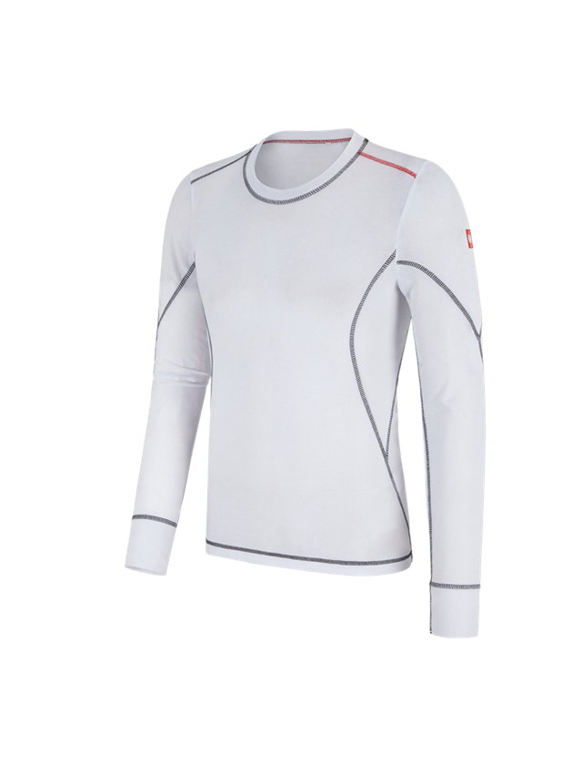 Spodná bielizeň | Termo oblečenie: Funkčné tričko s dlhým rukávom e.s. basis-light + biela 2