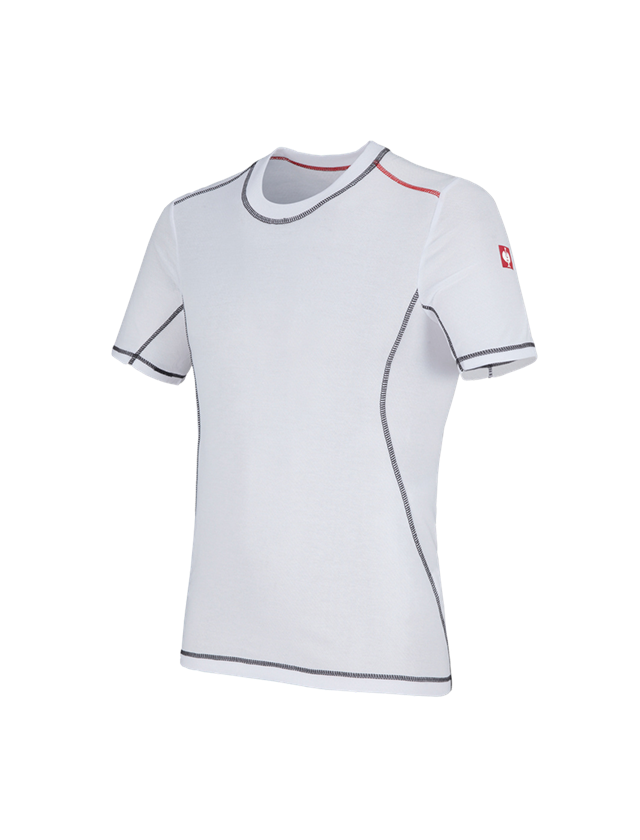 Spodná bielizeň | Termo oblečenie: Funkčné tričko e.s. basis-light + biela 1