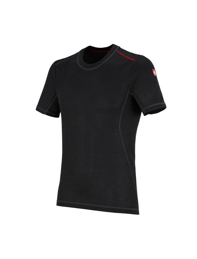 Spodná bielizeň | Termo oblečenie: Funkčné tričko e.s. basis-light + čierna 1
