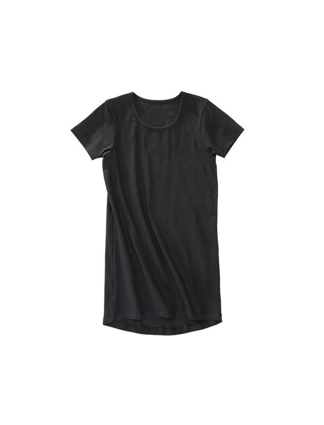 Spodná bielizeň | Termo oblečenie: Tričko e.s. cotton rib + čierna