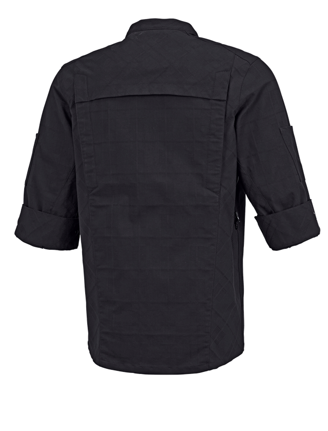 Pracovné bundy: Pracovná bunda s krátkym rukávom e.s.fusion,pánska + čierna 1