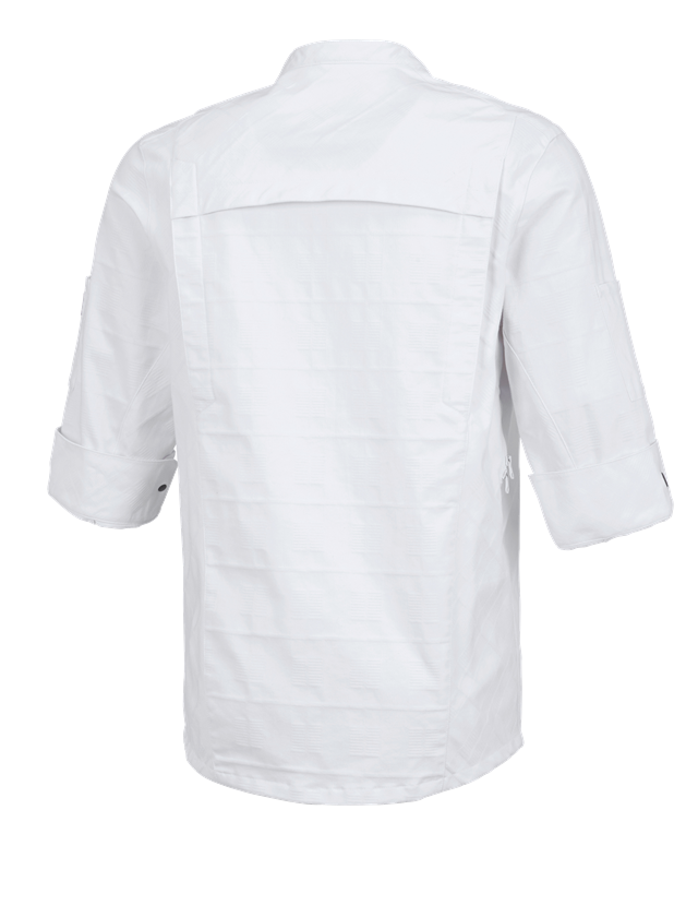 Pracovné bundy: Pracovná bunda s krátkym rukávom e.s.fusion,pánska + biela 1
