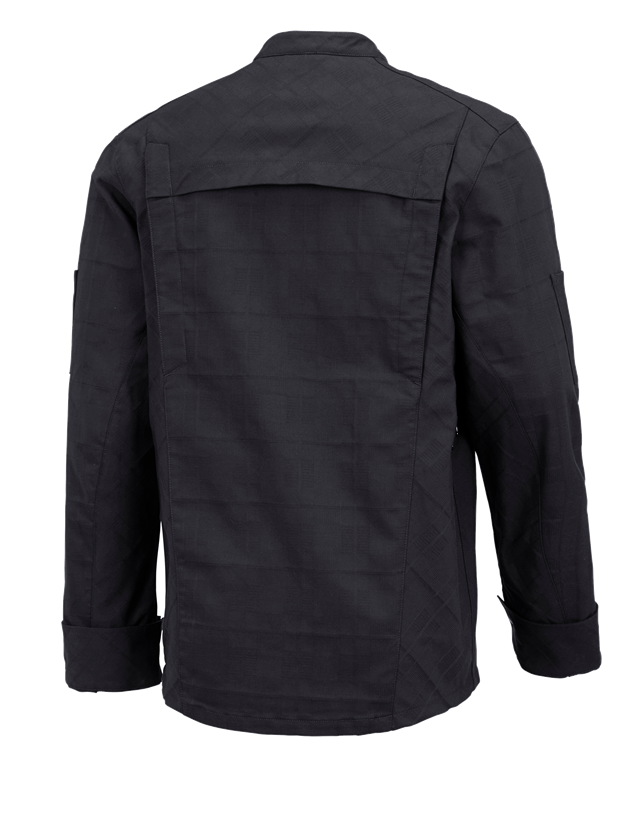 Tričká, pulóvre a košele: Pracovná bunda s dlhým rukávom e.s.fusion, pánska + čierna 1