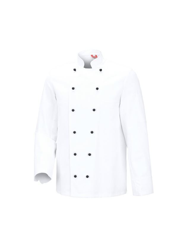 Tričká, pulóvre a košele: Kuchárska bunda De Luxe + biela