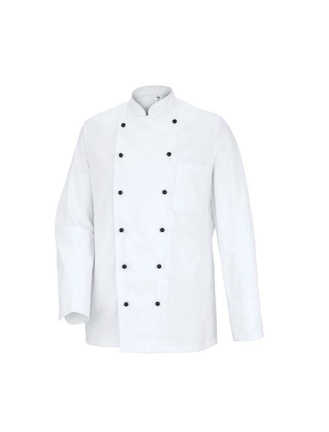 Tričká, pulóvre a košele: Kuchárska bunda Warschau + biela