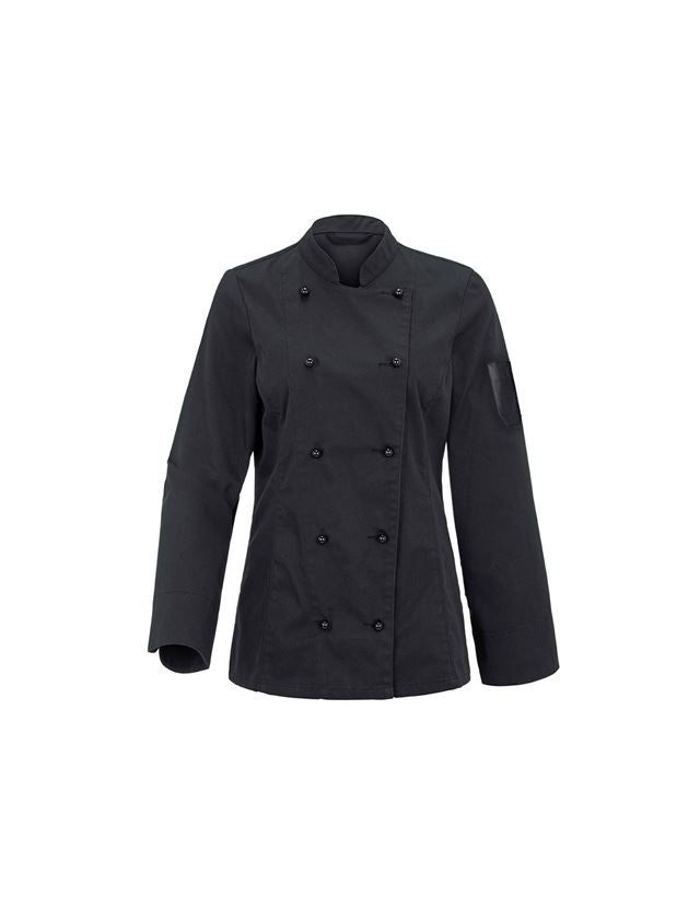 Tričká, pulóvre a košele: Dámska kuchárska bunda Darla II + čierna