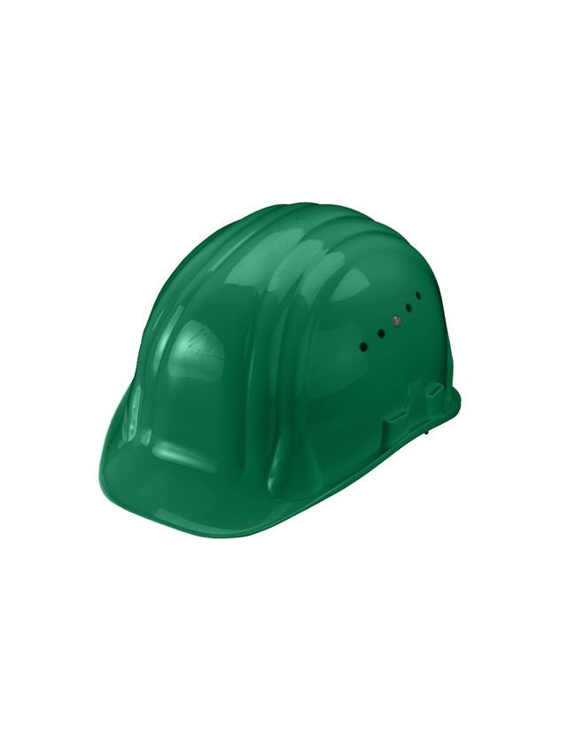 Ochranné prilby: Ochranná prilba Baumeister, 6-bodová,otočný uzáver + zelená