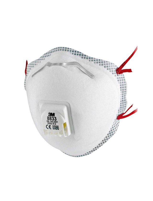 Ochranné dýchacie masky: Respirátor ​​3M 8833 FFP3 R D, 10 ks