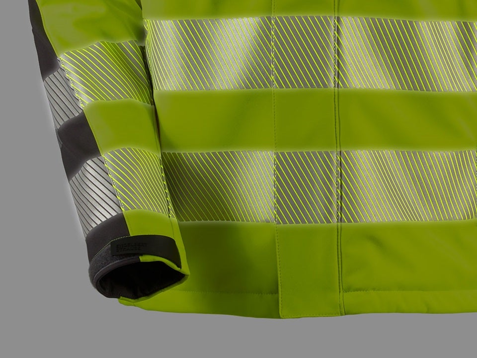 Reflexné prvky - Reflexná ochranná softshellová bunda e.s.motion